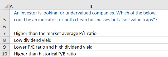 Value Investing – Edge 7