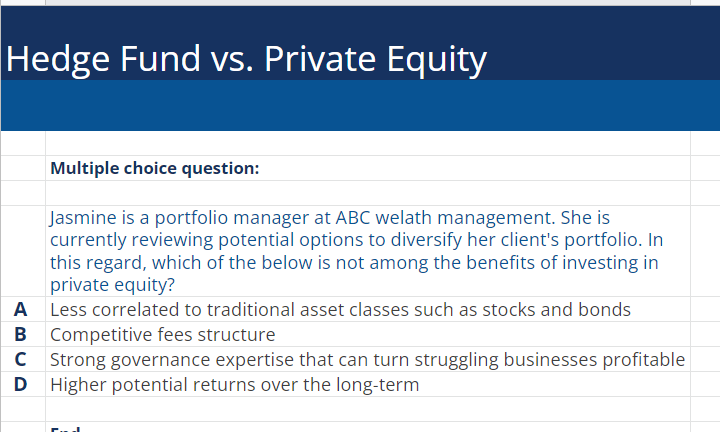 Private Investment Opportunities